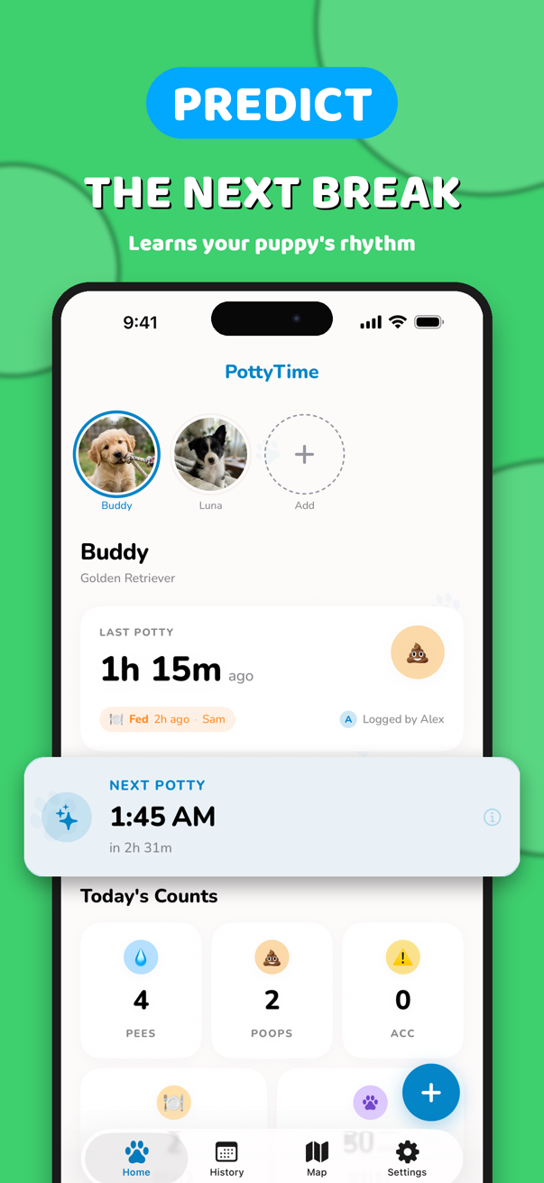PottyTime App Store screenshot 2